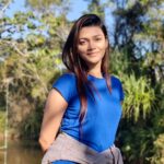 Nimika Ratnakar Instagram - Blissful morning ☀️ # latepost #actor #model #trending #peace #bliss #sandalwood #shoot #shootmode #vacation #fashion #nimika #nimikaratnakar #sun #sunkissed #sunset #sunrise #post #positivevibes #kannadaactress #kannada #chikmagalur #bettaguddaretreat #trend #love #life #kannadaactress #nofilter #nofilterneeded #nomakeup #morning Betta Gudda retreat