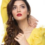 Nimika Ratnakar Instagram - Bloomin’ ☀️ Hair @iysha_makeover Makeup @supremesparklemakeupartistry Photography @vinu5494 #photoshoot #actress #model #yellow #trending #photoofday #blooming