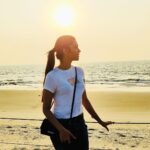 Nimika Ratnakar Instagram - Seas the Day! 🏖 🏝 🌊 🌊🌊 #beach #waves #seashore #sea #maldives #miami #mangalore #kudla #bliss #happy #rainyday #peace #calm #music #actor #singer #model #nimika #nimikaratnakar #trending #trend #family #familia #dad #mom #parents