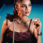 Nimika Ratnakar Instagram - Game Changer 🎱 Video: @amith_j_sreedev Styling : @stylebyaishwarya Makeup: @kavyakempraj Location: @bangaloresnookerclub9555 Outfit : @saitanarya #snooker #bangalore #actor #model #makeba #trending #trendingreels #trendingsongs #trendingnow #trend #viral #viralvideos #kaatera #dboss #nimika #nimikarathnakar #sandalwood #kannada #kannadaactress #actress #love #game #gameison #photography #shoot