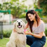 Nimika Ratnakar Instagram - Lifeline 🐾🦴🐶 Photo credits : @framesbyvikaskakolu #pushpavati #dboss #darshanthoogudeepasrinivas #nimika #nimikaratnakar #sandalwood #shakeitpushpavati #actor #model #doglover #dogsofinstagram #bozzo #instagram #instagood #reels #reelsinstagram #trending #kannada #retriever #retrieveroftheday #englishretriever #whiteretriever #doglovers #dogs
