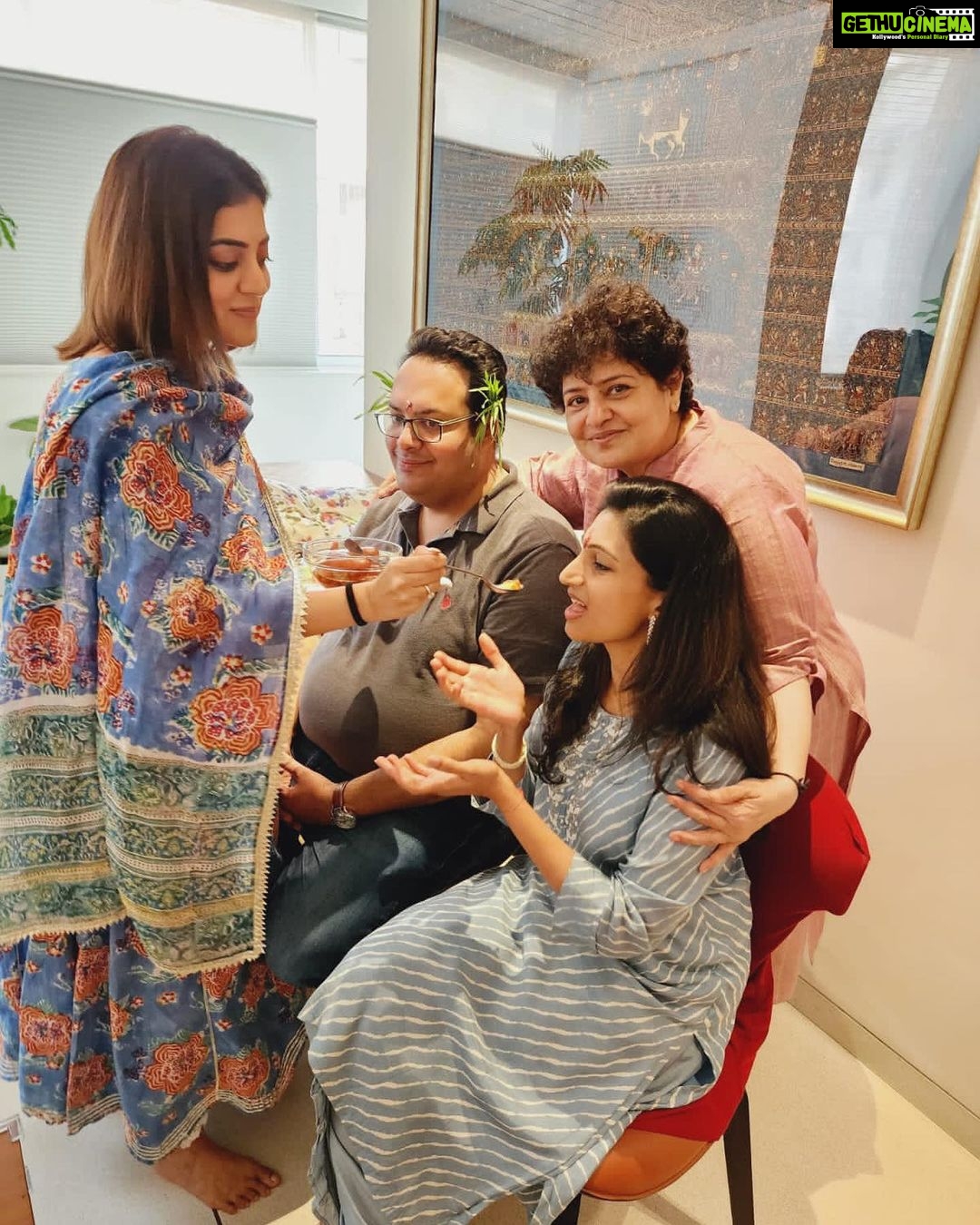 Nisha Agarwal Instagram - #dussehra2023 We have this tradition of planting khetri/barley seeds on the first day of Navratri. On the day of Dussehra, the sprouts are placed behind the ears of the brothers by their sisters to wish him abundance and good luck. ❤️ #HappyDussehra