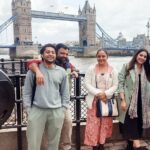 Nisha Sarangh Instagram - favourite people 🥰 #London #towerbrigde #happyus London, United Kingdom