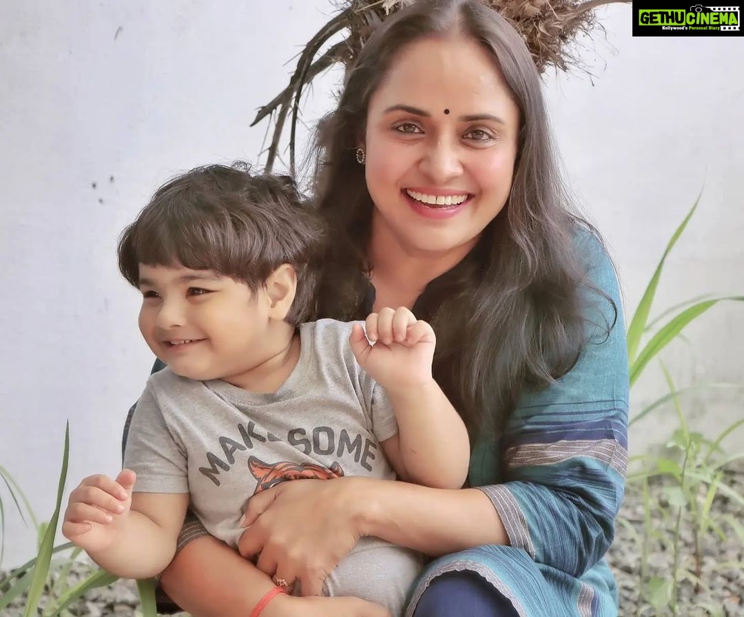 Nisha Sarangh Instagram - Happy birthday my dear richubaby... Chakkarummaaa😘😘