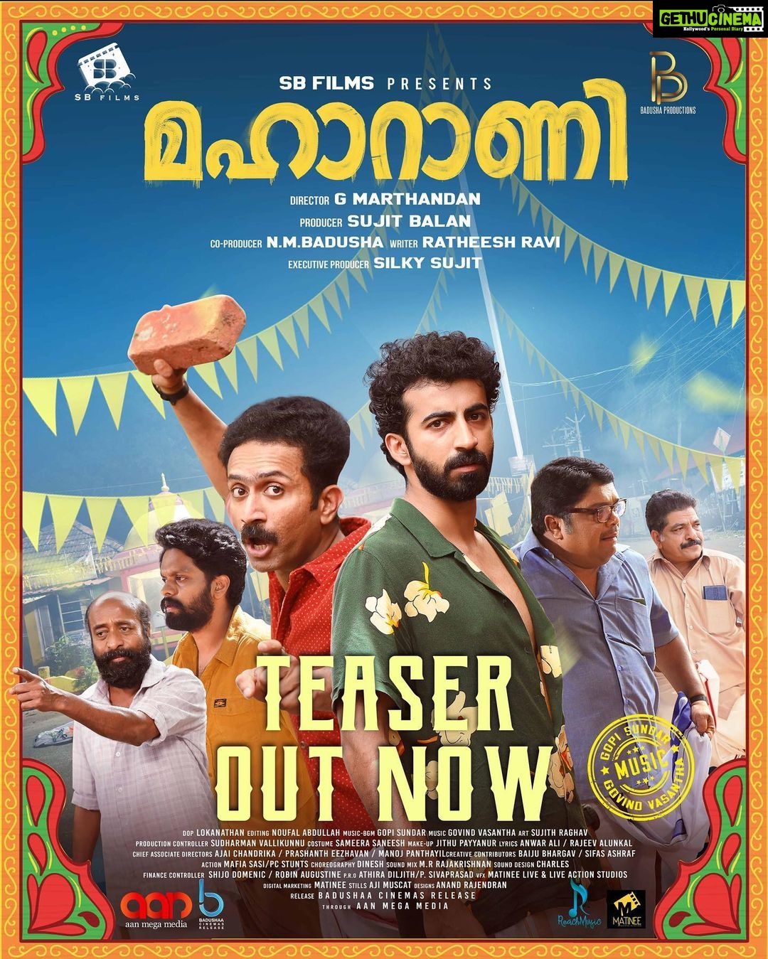 Nisha Sarangh Instagram - Presenting the most awaited Teaser of the Malayalam Movie Maharani directed by G Marthandan, scripted by Ratheesh Ravi starring Roshan Mathew and Shine Tom Chacko. Expecting your supports and blessings... Soon in theatres @maharani_movie @roshan.matthew @shinetomchacko_official @harisree_asokan @johnyantonyofficial @badushanm @balu_varghese @m_noufal_abdullah @kaillash7 @g.marthandan @shinoy_mathew @jaffaridukki_official @ratheeshravi_cinema @gopisundar__official @_unnilalu @suujitbalan @badushaacinemas @badusha_productions @nisha_sarangh @m_s_gokulan @aswath_lal @sminusijo @gowri.gopan @matinee.live #Maharani #maharanimovie #tovinothomas #tovi #teasersoon #comingsoon #intheaterssoon #RoshanMathew #ShineTomChacko #BaluVarghese #HarisreeAshokan #JaffarIdukki #JohnyAntony #BadushaNM #SujitBalan #shinoymathew #reachmusic #Kailash #Gokulan #AswathLal #SminuSijo #NishaSarangh #MaharaniMovie #SBFilms #G_Marthandan #RatheeshRavi #BadushaProductions #badushaacinemas #MalayalamMovie #Matineelive