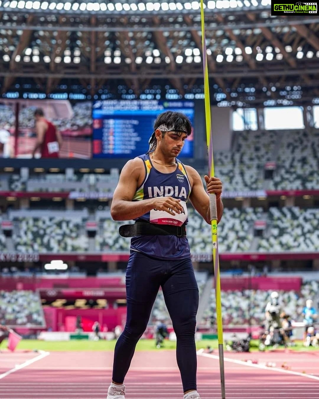 Nisha Sarangh Instagram - ഇന്ത്യയുടെ അഭിമാന പുത്രൻ. അഭിനന്ദങ്ങൾ @neeraj____chopra ❤️