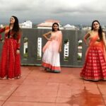 Nithya Das Instagram - Let us finish our dance b4 the rain comes# lock down # nothing to do # welcoming monsoon # rain lover# calicut# evening# ayshu# nunu# andme#