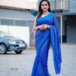 Nithya Das Instagram - 💙 Outfit @merakibynancyabraham Ornaments @seeruscollections Styling @anjalii___vinod H&M @sruthisai_official Clicks @neethuthomasphotography
