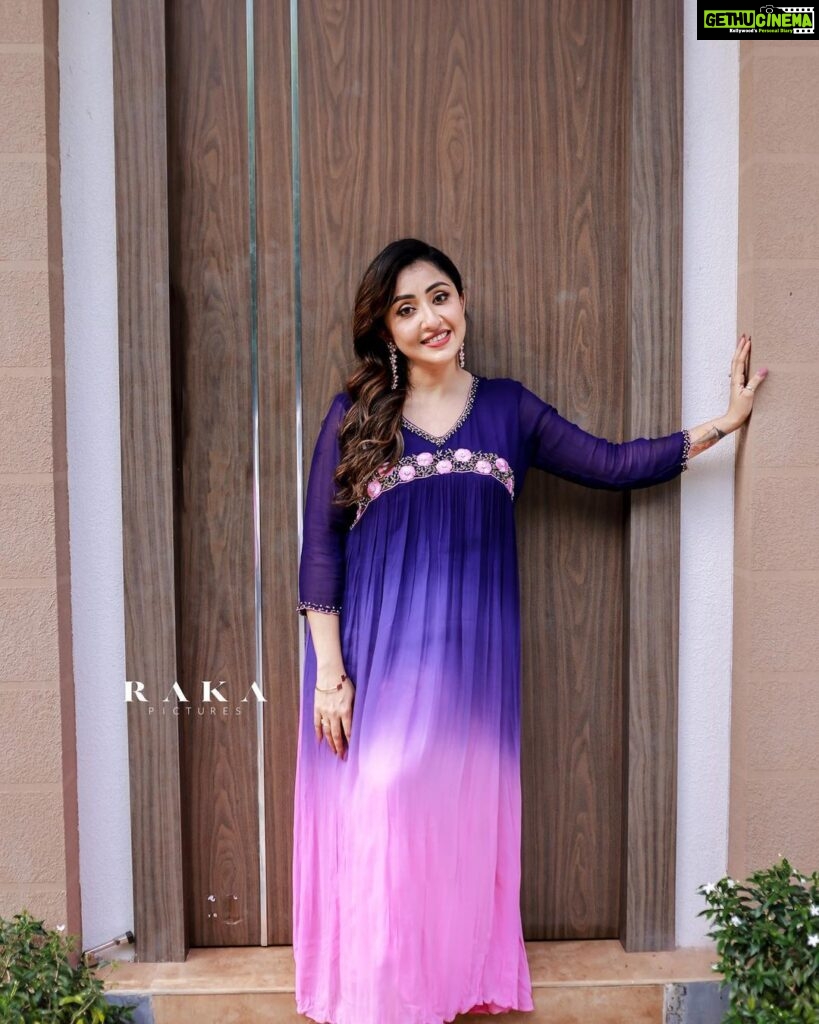 Nithya Das Instagram - 💜out fit @vihania_designz @anjali.fashionstories seeruscollections make up @sruthisai_official Clicks @raka_8_ @seeruscollections