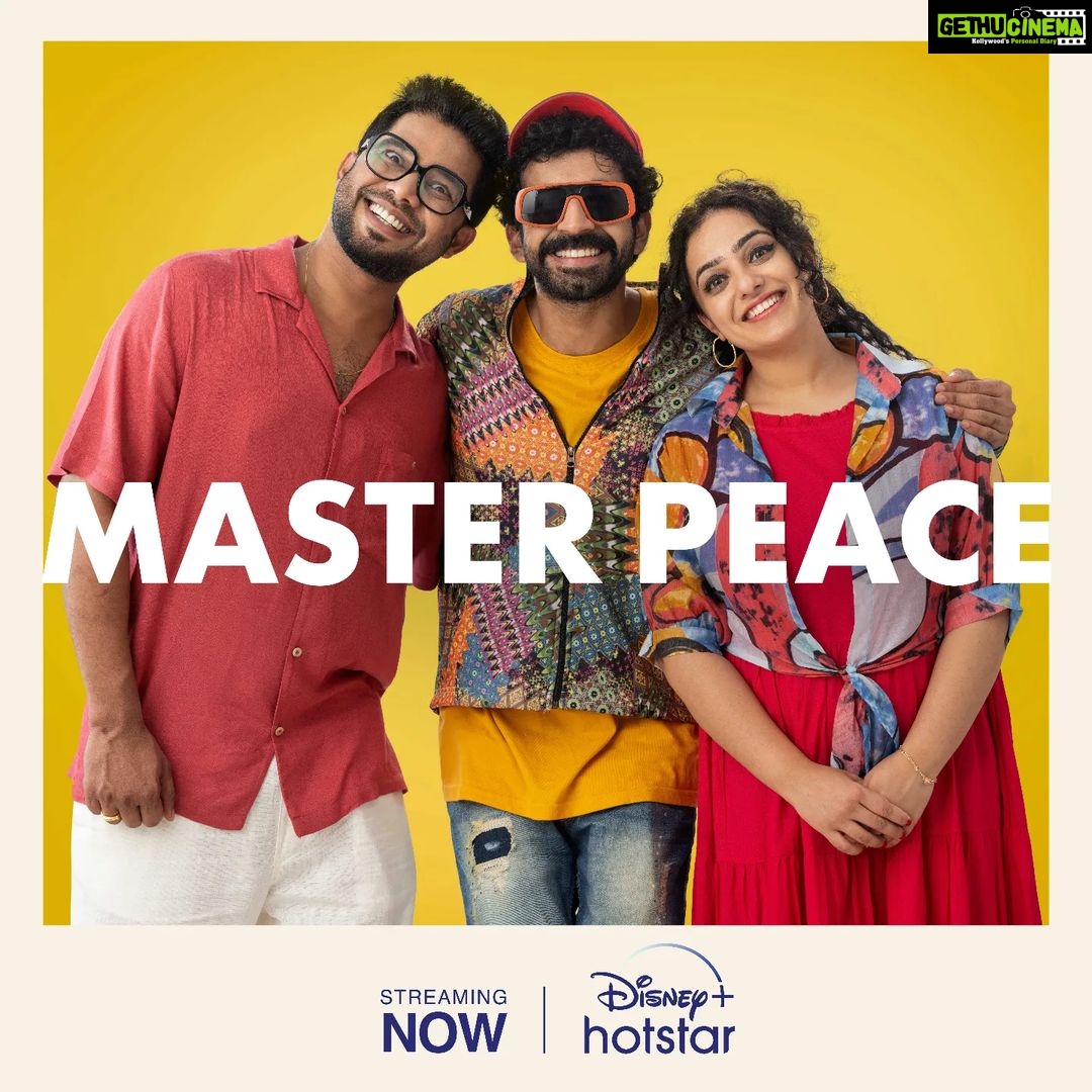 Nithya Menen Instagram - Now Streaming ! With our surprise package @roshan.matthew ❤️