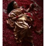 Nithya Menen Instagram - On this auspicious occasion of Navaratri - This is inspired from a vintage painting from India depicting a woman in red saree. The Divine Feminine - Goddess Durga is considered to be the physical form of ‘Shakti’ or ‘Universal Energy’. She was created by the Hindu Gods to annihilate the notorious demon ‘Mahisasura’. Reimagine is an attempt at creating a fresh look and feel about a character and spinning a new story out of them. But all are re-interpretations with an intriguing approach, while retaining the visual essence of the original works. Creative direction and styling, make up done by @rishabhad Photography done by @sauvicksengupta Clothes @jayshree_studios Jewelry @tahir_somethingsopure