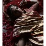 Nithya Menen Instagram - On this auspicious occasion of Navaratri - This is inspired from a vintage painting from India depicting a woman in red saree. The Divine Feminine - Goddess Durga is considered to be the physical form of ‘Shakti’ or ‘Universal Energy’. She was created by the Hindu Gods to annihilate the notorious demon ‘Mahisasura’. Reimagine is an attempt at creating a fresh look and feel about a character and spinning a new story out of them. But all are re-interpretations with an intriguing approach, while retaining the visual essence of the original works. Creative direction and styling, make up done by @rishabhad Photography done by @sauvicksengupta Clothes @jayshree_studios Jewelry @tahir_somethingsopure