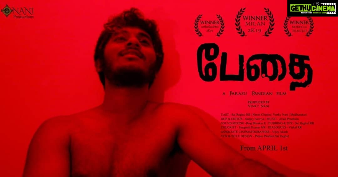 Nixen Instagram - #paedha... #short film..!!! 😍 from April first... thankyou @parasu_pandian (director) for giving me this chance❣️❣️..... had a great time with you all....@sai_raghul_ @sanjaysooriya @parasu_pandian @vj_akash @vishal_ramz.....