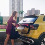 Nupur Sanon Instagram - There’s a thrill in doing things your own way. All you need to do is keep your trust in the right place. 💯😇 With a clear vision, an honest heart, and an equally able partner like my Volkswagen Taigun - you’re all set to win hearts❤️ #YouAreInAVolkswagen #YouAreInATaigun #VolkswagenTaigun