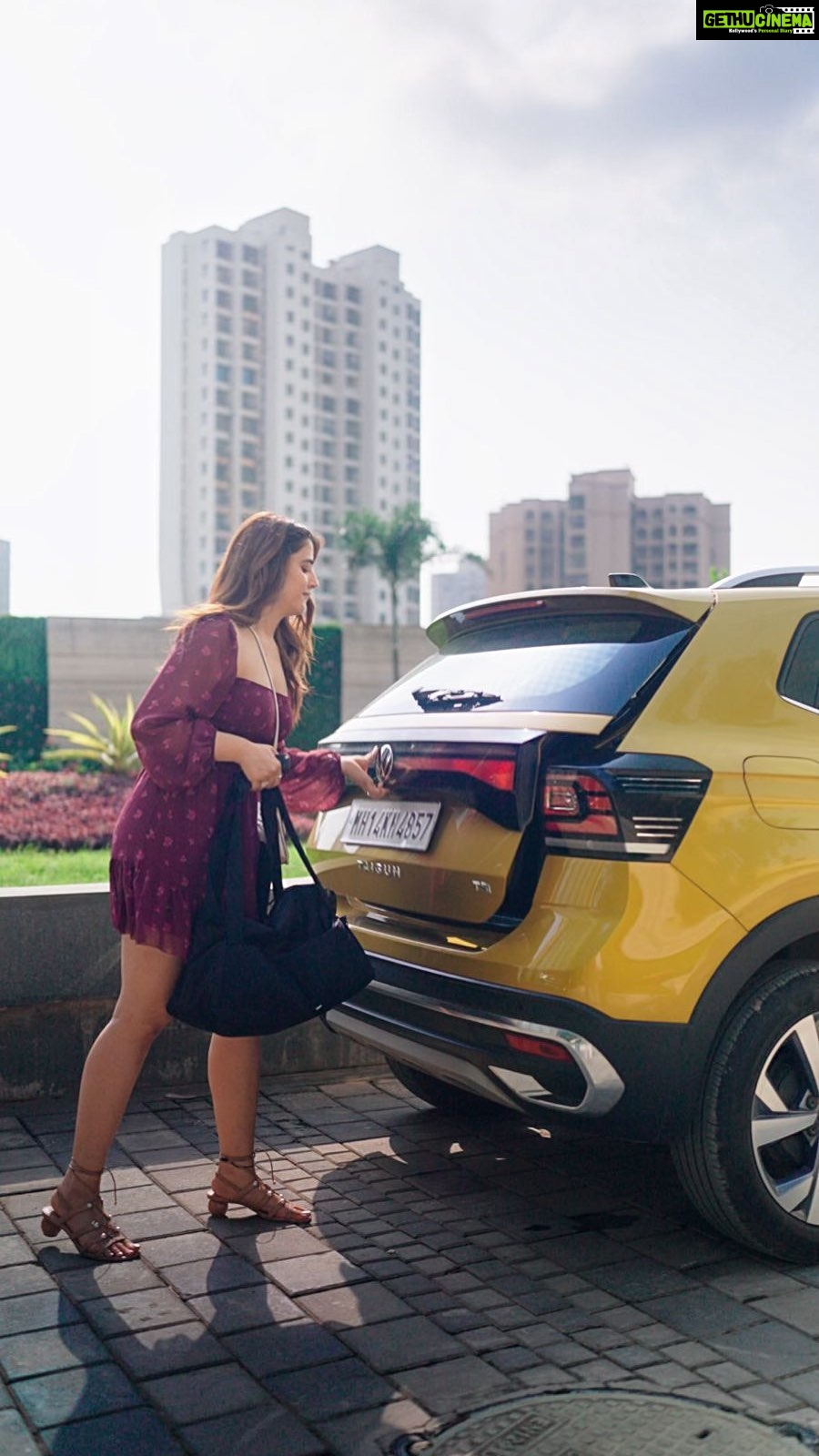 Nupur Sanon Instagram - There’s a thrill in doing things your own way. All you need to do is keep your trust in the right place. 💯😇 With a clear vision, an honest heart, and an equally able partner like my Volkswagen Taigun - you’re all set to win hearts❤️ #YouAreInAVolkswagen #YouAreInATaigun #VolkswagenTaigun