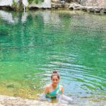 Nupur Sanon Instagram - Leaving a piece of my heart in these beautiful Cenotes…tulum you are gorg! 🌊🌴🥹💙💚 Tulum,Mexico