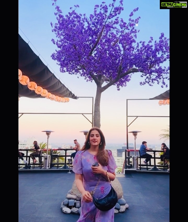 Nupur Sanon Instagram - Turned LA lilac one beautiful evening 💜 Yamashiro