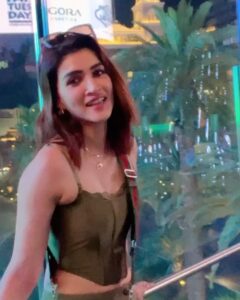 Nupur Sanon Instagram - |-| appy Birthday to the most beautiful human-the bestest sister-the loyalest best friend-I can keep HYPHEN-ing the nicest things to you ‘cause that’s who you are! Perfect! When I was growing up … I remember always have one question when I looked at you,my big sister- God, how is she so perfect? How can she be so beautiful, so loving , so kind , so responsible,so intelligent,so caring , so EVERYTHING all at once! You’ve set the bar so damn high for the kind of people I want around me Krits…and that has always easily protected me from the wrong people…because I knew what was Right , what felt right .. from the beginning.. and that right has always been YOU :) I love you 🫂 Here’s praying to god for sending happiness and the right kind of love in your life..your kind of love..the rare one ! ❤️ Keep flying high my 🦋 butterfly! To roaming the entire world together with my girl! To having the bestest emotional moments together! To sticking through all the ups and downs life throws at us! Forever🧿 You have my heart for life! 🤝🏻 @kritisanon