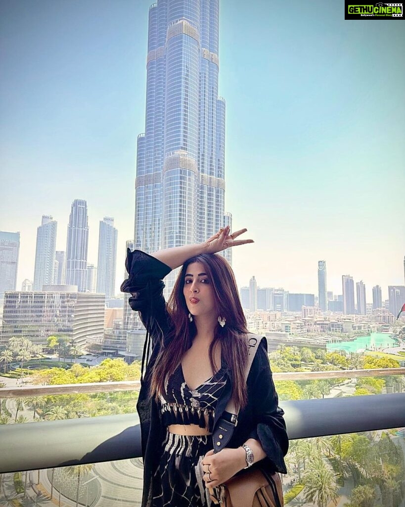 Nupur Sanon Instagram - The view🦋🫶 Burj Khalifa, Dubai