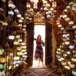 Nupur Sanon Instagram - The beauty of Turkish lanterns🌈✨🪩 • Outfit : @vipulshahbags Sultan Carpets