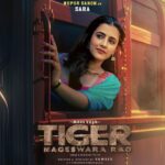 Nupur Sanon Instagram - Here’s my first look from my first PAN-India film!! *goosebumps* 🥹🧿 • Meet our TIGER'S LOVE ❤️ Introducing @nupursanon as the lovely Sara from the GRAND WORLD of #TigerNageswaraRao 🥷 WORLDWIDE HUNT begins from October 20th 🐯🔥 @raviteja_2628 @dirvamsikrishna @abhishekofficl @anupampkher @renuudesai @gayatribhardwaj__ @senguptajisshu @gvprakash @madhie_dop @kollaavinash @srikanth_vissa @castingchhabra @mayank_singhaniya @archana.singal.12 @saregamatelugu @aaartsofficial