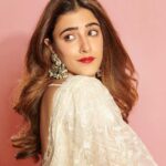 Nupur Sanon Instagram - I did a proper RED lip for the first time!!❤️❤️‼️❤️❤️ • Team Sara : Hmu - @makeupbydevanshii Styled by - @ashwin_ash1 & @hassankhan_3 Style team - @ahmedxmirza Outfit - @jade_bymk Jewellery- @houseofqc Shot by - @visualaffairs_va