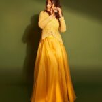 Nupur Sanon Instagram - Ready to spread my wings!!🌻🦋💛 • TNR Promotions Team Sara : Hmu - @makeupbydevanshii Styled by - @ashwin_ash1 & @hassankhan_3 Style team - @ahmedxmirza Outfit - @couturebyniharika @perniaspopupshop Jewellery- @shopriyaaofficial Shot by - @visualaffairs_va