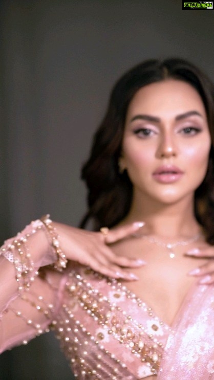 Nusraat Faria Instagram - My desi Babie look 💗 For @mujibthefilm Premier.. releasing all over today in Bangladesh.. @zahidkhanbridalmakeover @nabila.boutiques