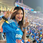 Nusrat Jahan Instagram - #worldcup #worldcup2023 #indiavssouthafrica #edengardens Eden Gardens, Kolkata