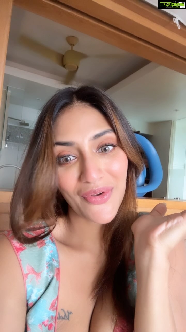 Nusrat Jahan Instagram - Had to try this… FUN it is 😅 #trendingreels #trending #funnyreels