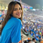 Nusrat Jahan Instagram – #worldcup #worldcup2023 #indiavssouthafrica #edengardens Eden Gardens, Kolkata