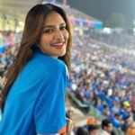 Nusrat Jahan Instagram - #worldcup #worldcup2023 #indiavssouthafrica #edengardens Eden Gardens, Kolkata