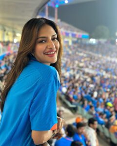 Nusrat Jahan Instagram - #worldcup #worldcup2023 #indiavssouthafrica #edengardens