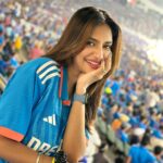 Nusrat Jahan Instagram - #worldcup #worldcup2023 #indiavssouthafrica #edengardens Eden Gardens, Kolkata