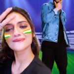 Nusrat Jahan Instagram - Fully geared up with my Too Yumm! Cheers to India range to elevate my cheering game for Team India! 🏏 So, grab yours now! And get a chance to win great prizes🤩 #CheersToIndia #BleedBlue #KingKohli #WorldCup2023 #MasaledaarCelebrations #ContestAlert #TooYumm