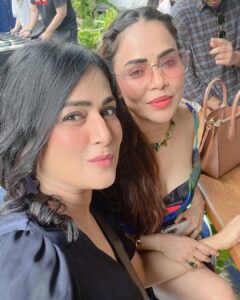 Pakhi Hegde Instagram - Happiest birthday meri jaan 🥰❤️ @nikita_rawal  I love u! 
U r my that friend, who jus keeps showering love n so pure in ur friendship that no one ever can even think of! U love me jus so pure n unconditionally which makes me feel so much in awe of u! I can never express how much doting a human u r ! N u jus love a person selflessly! God bless u! N May god give u the best n keep u smiling n happy! I love u unconditionally n purely though we think of lots but can’t make upto it n be there at times even if we think we plan ! I missed ur birthday n I so wishes to be there but I pray from the bottom of my heart May the best things happen to u n keep u at the best of ur health 🥰❤️ love u meri jaan 🥰 
I know u must be angry but aapka gussa sir aankho per! Ill make up for it for sure 🥰 but know this for sure, I love u 🥰 muahhhhhhh @nikita_rawal #nikitarawal #friends #bffs #love #peace