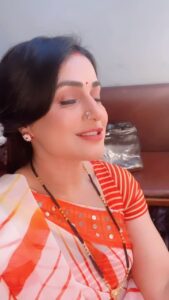 Pakhi Hegde Instagram - Alia bhat hai bhai all time favourite 😻 aapki kaun hai ? 

From the sets of #timtimtaara 
Makeup: @m.k__gupta_joy 
Hair: @sushma_jadhav97 
All in one:: @niteshpawaar 

#pakkhi #pakkhihegde #pakhi #pakhihegde #trending #viral