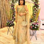 Pakhi Hegde Instagram - Dil jhoom jhoom jaaye 🫅 . . . Had this princess feel with this beautiful outfit 🤩 Doesn’t this song suit well to it? Styling : @tiara_gal @akansha.27 Outfit : @anishashettyofficial . . . #pakkhi #pakkhihegde #pakhi #pakhihegde #fyp #trendingsongs #trendingnow #trend