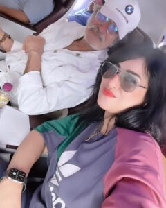 Pakhi Hegde Instagram - Happiest birthday to the most hilarious, lively, so full of life yet so simple, so humble, the only  @shaktikapoor jee! 🎂 
It was so warm meeting such a wonderful human like u, m so happy to meet u, and to know the warmest person n coolest father  like u! 🎂😇