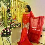 Pakhi Hegde Instagram - ❤️ This beautiful colour I just loved this Ganpati…😍 . . . #festivewear #pakkhi #pakkhihegde #pakhi #pakhihegde Styled by : @tiara_gal @akansha.27 Assisted by : @stylebypriyankaa Outfit - @arpitasulakshana @stylebyriyajn