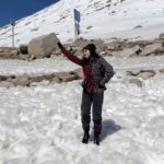 Palak Sindhwani Instagram - Here’s my Ladakh Trip for you in 40 secs! 🤍❄️✨ Thank you @travelbasketm1 for arranging everything so perfectly. 😌 . . #reeloftheday #lehladakh #travel #travelreels #reelitfeelit #snow #fyp #trendingreels #trending #ladakh #travelgram #explore #palaksindhwani Leh Ladakh