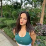 Palak Sindhwani Instagram - Let’s go for a morning walk?! 🚶‍♀️ . . Wearing - @birdeye.india Clicked by - @harshit_sid . . #goodmorning #postoftheday #instamood #ootd #gymwear #instafashion #fyp #palaksindhwani