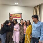 Palak Sindhwani Instagram - **Special Post** These pictures can’t do justice to what I felt when I visited my mama’s place (maternal uncle) after 5 years, So many beautiful memories came rushing back! ❤️ From Daydreaming about Mumbai and films with @aarushi_batra27 to finally being here and to be able to pursue my dreams, It’s been a beautiful journey and I’m so grateful for every single phase till now. 🥹✨ I’ve immense love for them and the same for you..Thank you for being my extended family, Love you all! ♾️ PS - New Vlog is out on my YouTube Channel, Watch it to know more about my visit! 🦋 . . #postoftheday #familytime #love #siblings #engagement #trip #instamood #fyp #explore #palaksindhwani #blessed