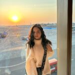 Palak Sindhwani Instagram - Where am I off to?! ✈️✨🦋 . . Wearing - @urbanic_in Bag - @ecoright . . #travel #travelgram #ootd #airport #sunset #airportlook #explore #explorer #palaksindhwani