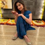 Palak Tiwari Instagram - Hehe happy Diwali again 🥺