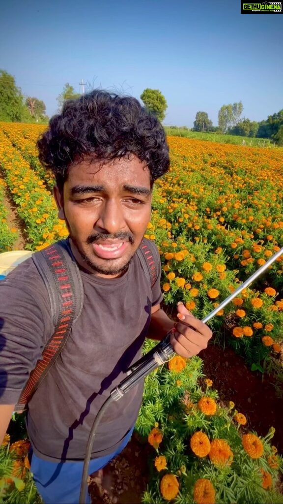 Pallavi Prashanth Instagram - Malla vachina antey thagedhey le💪#jai jawan jai kisan 🌾🌾#reels #farmer