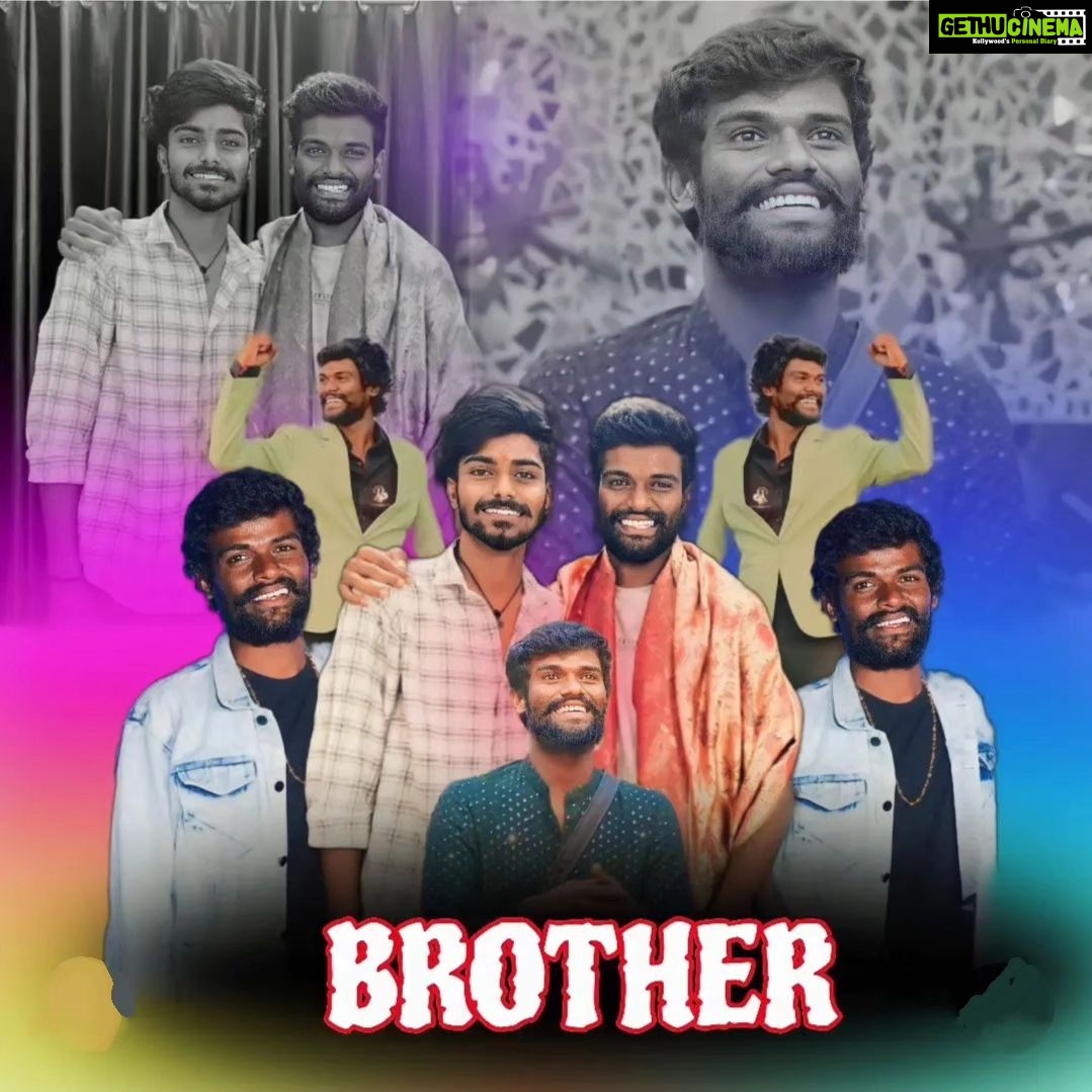 Pallavi Prashanth Instagram - My Lovely Brother PallaviPrashant Annaya๐๐๐พJai Jawan Jai Kisan ๐พโ๐ #reels #newpost #farmer #happiness #happy #pallaviprashanth #biggboss #biggbosstelugu #biggboss7 #biggboss7telugu #mallochinaprashanth #pallaviprashanthonbbtelugu7 #picoftheday #mr_vinaykumar_smiley Gajwel