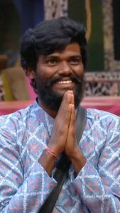 Pallavi Prashanth Instagram - Happy moment bigg boss7 house 💕🌾❤️‍🔥Jai Jawan Jai Kisan 💞🌾😍✊#reels #farmer #happiness #happy #nagarjunaakkineni #pallaviprashanth #biggboss #biggbosstelugu #biggbogg7 #biggboss7telugu #mallochinaprashanth #pallaviprashanthonbbtelugu7