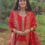 Pankhuri Awasthy Rode Instagram - Last spam from KC ‘23 ♥️ #karwachauth #getready #whatiwore #jewellery #houseofaekaya #kundan Mumbai, Maharashtra
