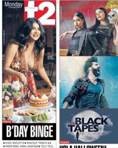 Parno Mittra Instagram - Birthday Binge with @t2telegraph 😀
.
Team @mainak.mk_up @stylebysumit @pabsclick @chakrabortysaionee @priyambaksiphotography